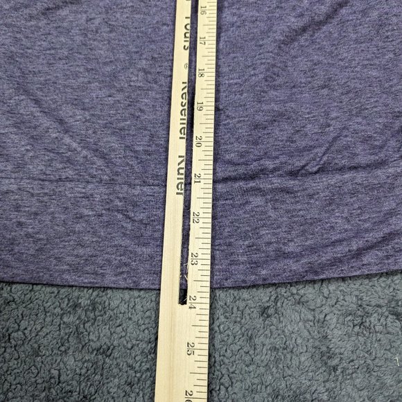 Nike Shirt Womens Medium Purple Long Sleeve DriFit Oversize Athletic Outdoor Tee - Picture 12 of 16